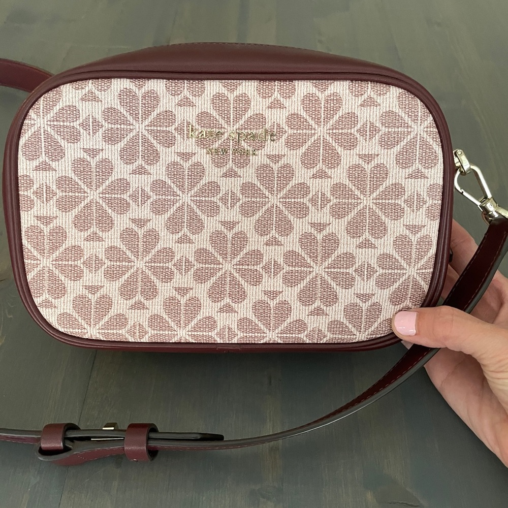 Kate Spade burgundy purse